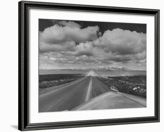 US Highway 20 Between Blackfoot and Arco-Frank Scherschel-Framed Photographic Print