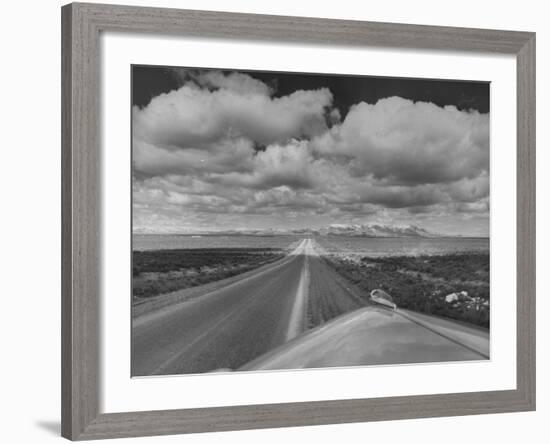 US Highway 20 Between Blackfoot and Arco-Frank Scherschel-Framed Photographic Print