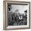 US Marines Holding Japanese Flag Captured During First Days of the Saipan Offensive-Peter Stackpole-Framed Photographic Print