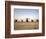 US Military Vehicles and Aircraft Lined Up on the Taxiway at Camp Speicher, Iraq-null-Framed Photographic Print