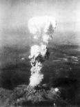Atomic Burst Over Nagasaki, 1945-us National Archives-Framed Premier Image Canvas