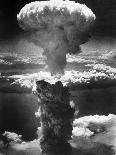 Mushroom Cloud of Water And Radioactive Material-us National Archives-Framed Photographic Print