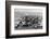 Us Navy Aircraft Carrier before the Attack Agaist Japan-null-Framed Photographic Print