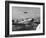 US Navy Bombers Sitting on Deck of Aircraft Carrier-null-Framed Photographic Print