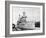 Us Navy Cruiser USS Northampton (Ca-2), Panama Canal, Panama, 1931-null-Framed Photographic Print