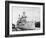 Us Navy Cruiser USS Northampton (Ca-2), Panama Canal, Panama, 1931-null-Framed Photographic Print