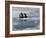 US Navy Diver Signals He is Okay During a Training Mission in the Icy Thames River-Stocktrek Images-Framed Photographic Print