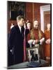 US Pres. Kennedy Meeting with Newly Crowned Pope Paul VI in the Pontiff's Library-John Dominis-Mounted Photographic Print