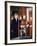 US Pres. Kennedy Meeting with Newly Crowned Pope Paul VI in the Pontiff's Library-John Dominis-Framed Photographic Print