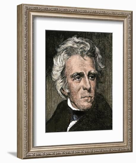 Us President Andrew Jackson-null-Framed Giclee Print