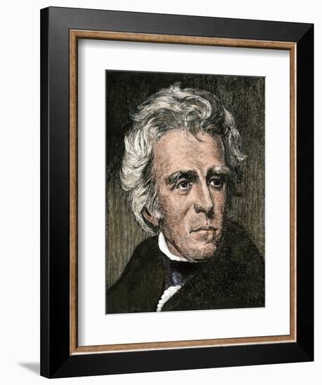 Us President Andrew Jackson-null-Framed Giclee Print