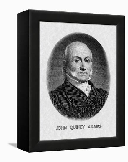 US President John Quincy Adams-null-Framed Stretched Canvas