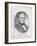US president William Henry Harrison, 1841-Thomas Campbell-Framed Giclee Print