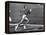 US Runner Wilma Rudolph at Olympics-Mark Kauffman-Framed Premier Image Canvas