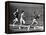 US Runner Wilma Rudolph Winning Women's 100 Meter Race at Olympics-Mark Kauffman-Framed Premier Image Canvas