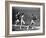 US Runner Wilma Rudolph Winning Women's 100 Meter Race at Olympics-Mark Kauffman-Framed Premium Photographic Print