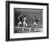 'US Runner Wilma Rudolph Winning Women's 100 Meter Race at Olympics