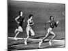 US Runner Wilma Rudolph Winning Women's 100 Meter Race at Olympics-Mark Kauffman-Mounted Premium Photographic Print