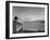 US Sailor Watching Navy Vessels on the Horizon-Carl Mydans-Framed Photographic Print
