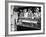 US Sailors Crowding around the Soda Fountain Aboard a Battleship-Carl Mydans-Framed Premium Photographic Print