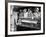 US Sailors Crowding around the Soda Fountain Aboard a Battleship-Carl Mydans-Framed Premium Photographic Print