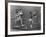 US Sprinter Wilma Rudolph During Women's 400-Meter Relay Race in Olympics-null-Framed Premium Photographic Print