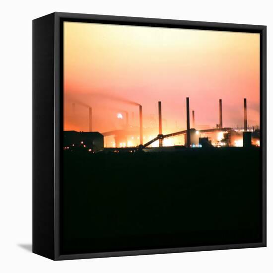 US Steel Plant-John Zimmerman-Framed Premier Image Canvas