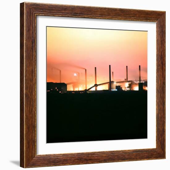 US Steel Plant-John Zimmerman-Framed Photographic Print