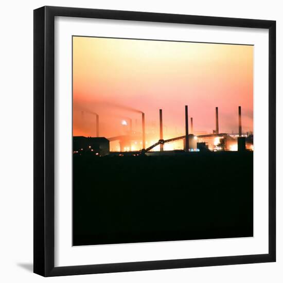 US Steel Plant-John Zimmerman-Framed Photographic Print