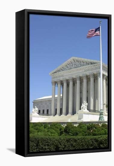 US Supreme Court Building, Washington DC-null-Framed Premier Image Canvas