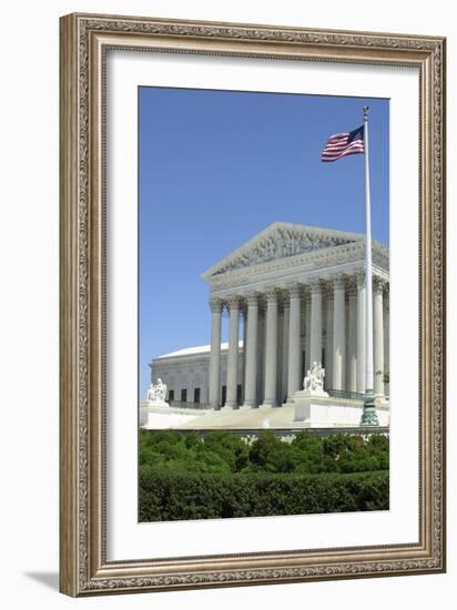 US Supreme Court Building, Washington DC-null-Framed Photographic Print