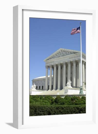 US Supreme Court Building, Washington DC-null-Framed Photographic Print