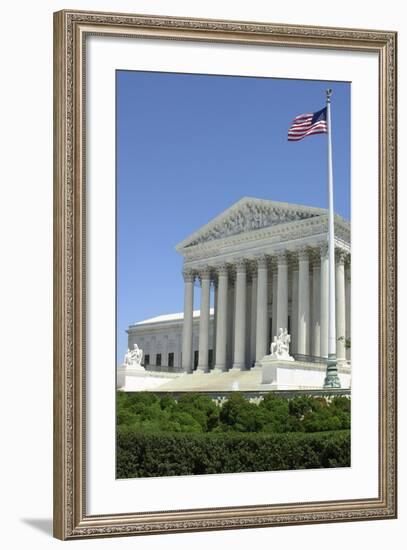 US Supreme Court Building, Washington DC-null-Framed Photographic Print