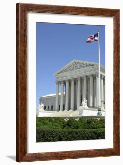 US Supreme Court Building, Washington DC-null-Framed Photographic Print