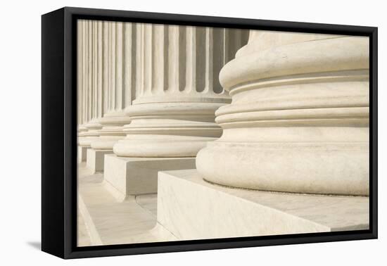 US Supreme Court Columns-Gary Blakeley-Framed Premier Image Canvas