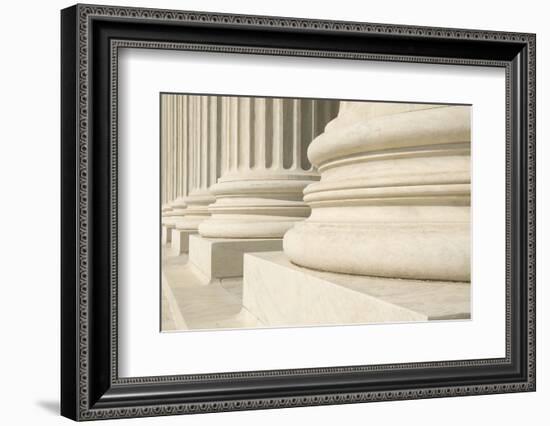 US Supreme Court Columns-Gary Blakeley-Framed Photographic Print