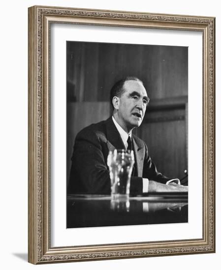 US Supreme Court Nominee Frank Murphy-null-Framed Photographic Print