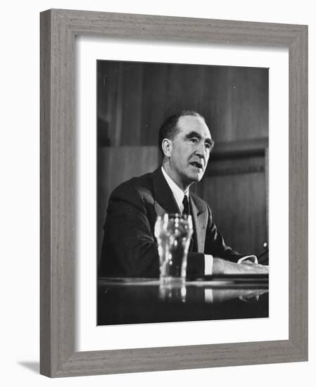 US Supreme Court Nominee Frank Murphy-null-Framed Photographic Print