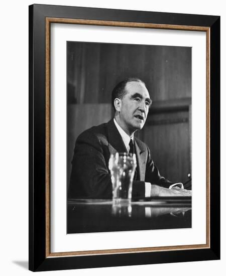 US Supreme Court Nominee Frank Murphy-null-Framed Photographic Print