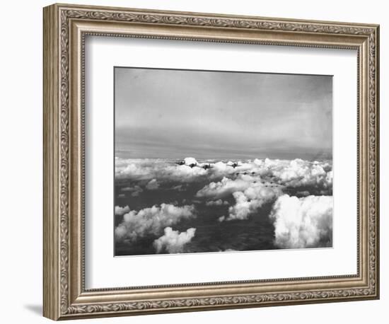 US Thunderbolts in Flight-null-Framed Photographic Print