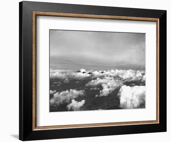 US Thunderbolts in Flight-null-Framed Photographic Print