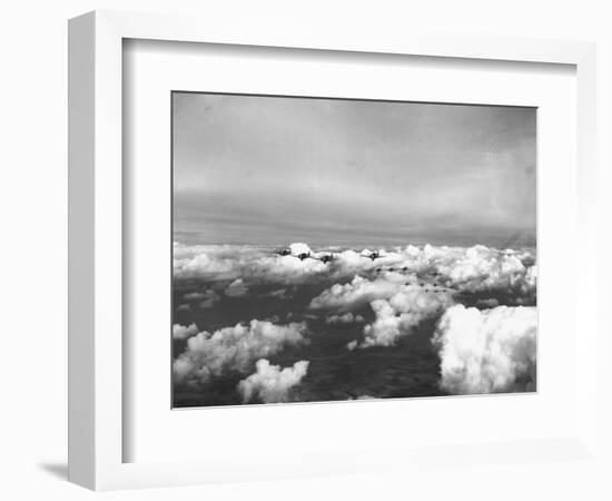 US Thunderbolts in Flight-null-Framed Photographic Print