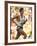 US Track Athlete Jim Ryun in Action at the Summer Olympics-John Dominis-Framed Premium Photographic Print