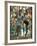 US Track Athlete Steve Prefontaine and Emiel Puttemans Running a Race at the Summer Olympics-null-Framed Premium Photographic Print