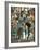 US Track Athlete Steve Prefontaine and Emiel Puttemans Running a Race at the Summer Olympics-null-Framed Premium Photographic Print