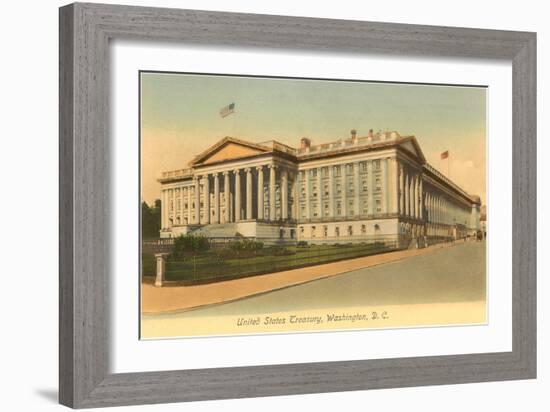 US Treasury, Washington D.C.-null-Framed Art Print