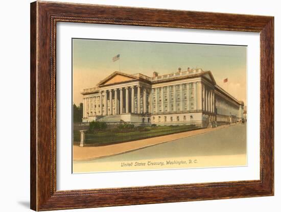 US Treasury, Washington D.C.-null-Framed Art Print