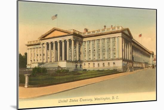 US Treasury, Washington D.C.-null-Mounted Art Print