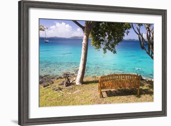 Us, Usvi, Snorkelers St John with St Thomas Beyond-Trish Drury-Framed Photographic Print