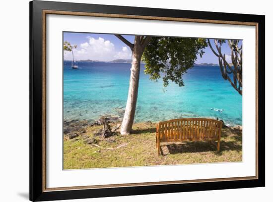 Us, Usvi, Snorkelers St John with St Thomas Beyond-Trish Drury-Framed Photographic Print